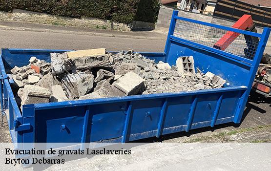 Evacuation de gravats  lasclaveries-64450 Bryton Debarras-1