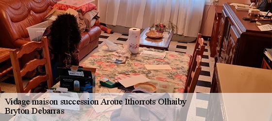 Vidage maison succession  aroue-ithorrots-olhaiby-64120 Bryton Debarras-4