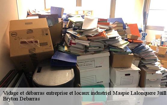 Vidage et débarras entreprise et locaux industriel  maspie-lalonquere-juillac-64350 Bryton Debarras-1